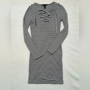 Forever 21 Striped Bodycon Dress